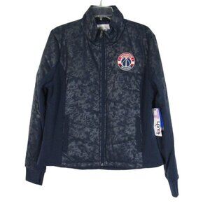 Washington Wizards NBA Touch by Alyssa Milano Full Zip Jacket Womens Size XL New